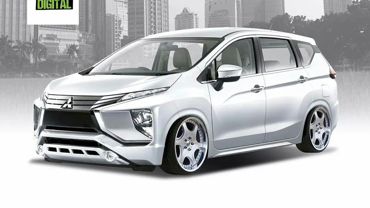 Gaya modifikasi small MPV Mitsubishi (Modifikasi.digital)