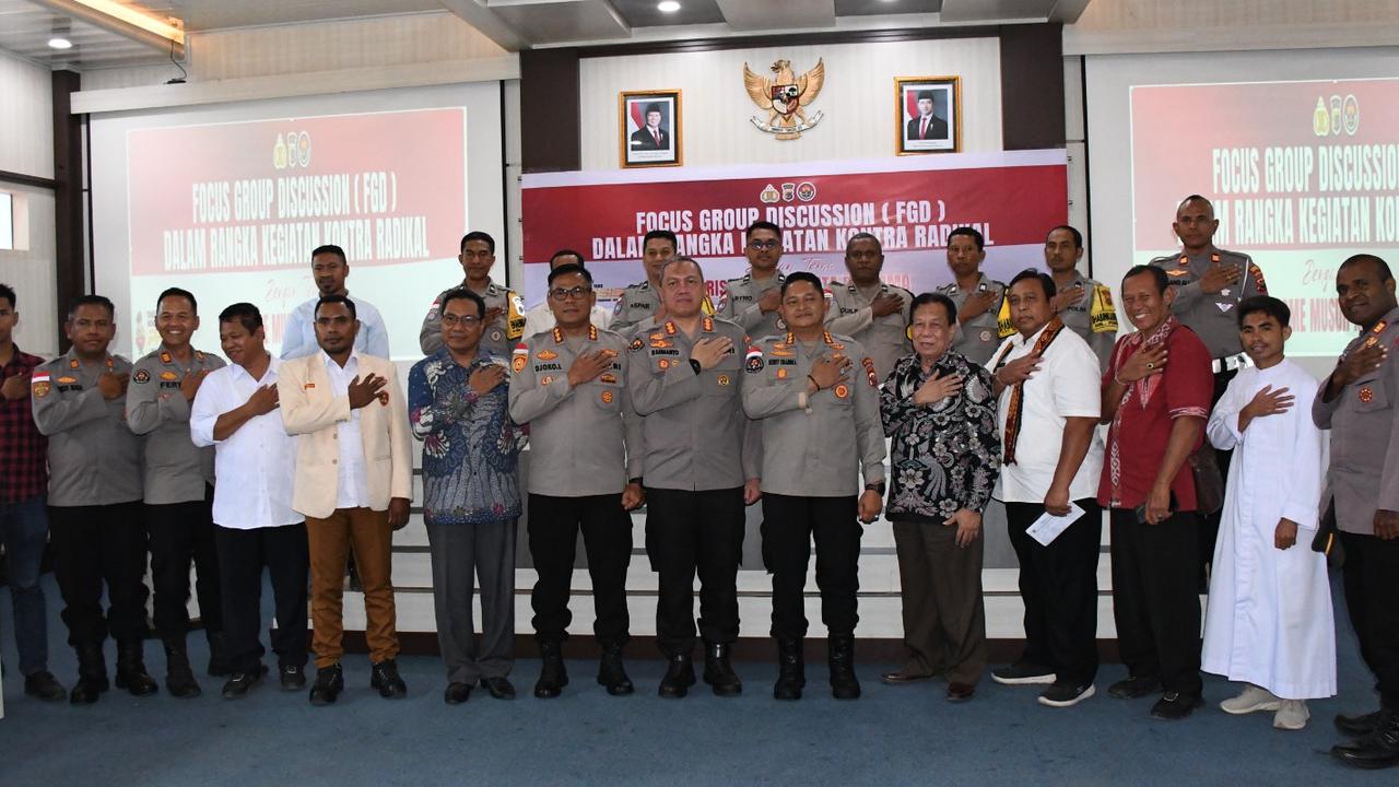 Tangkal Radikalisme, Polri Gelar FGD di Kupang Bertema 'Teroris Musuh Kita Bersama