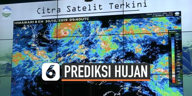 VIDEO: BMKG Prediksi DKI Diguyur Hujan Lebat pada 7 Hari ke Depan