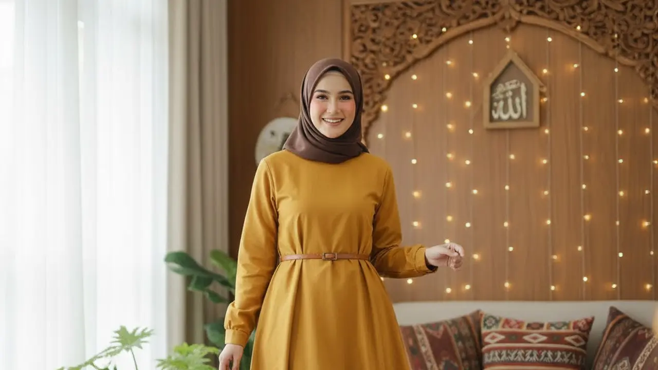 Tren Warna Gamis Lebaran