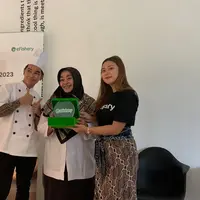 Kolaborasi eFishery dengan Kementerian Perikanan dan Kelautan. (Foto: Maritza Samira)