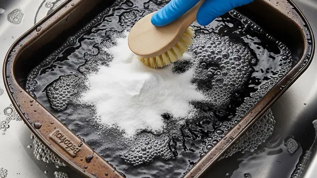 Cara Membersihkan Loyang Gosong Bekas Kue dengan Mudah