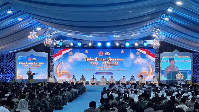 Kapolri: Buka Puasa Bersama Jadi Momentum Perkuat Solidaritas dan Sinergitas TNI-Polri