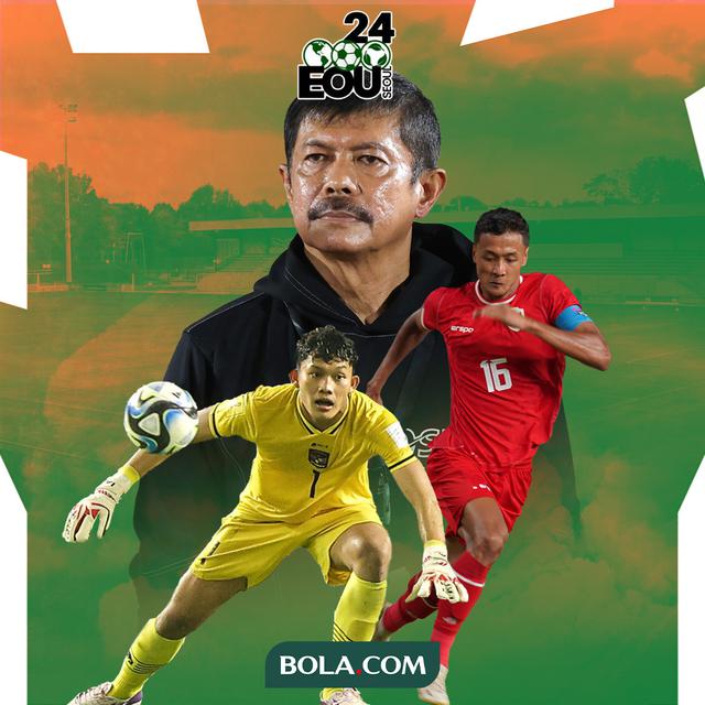 Seoul Earth On Us Cup 2024 - Indra Sjafri didampingi Ikram Algiffari dan Dony Pamungkas