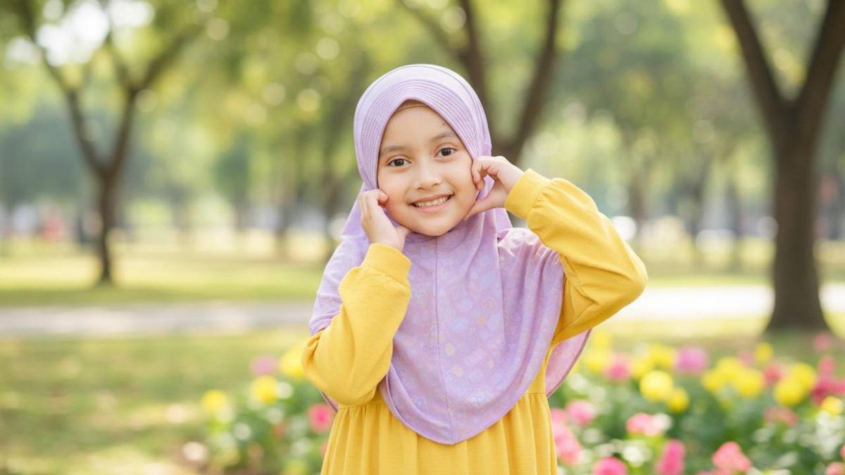 Inspirasi Hijab Instan Anak Kekinian dengan Model Lucu, Bikin Si Kecil Makin Stylish