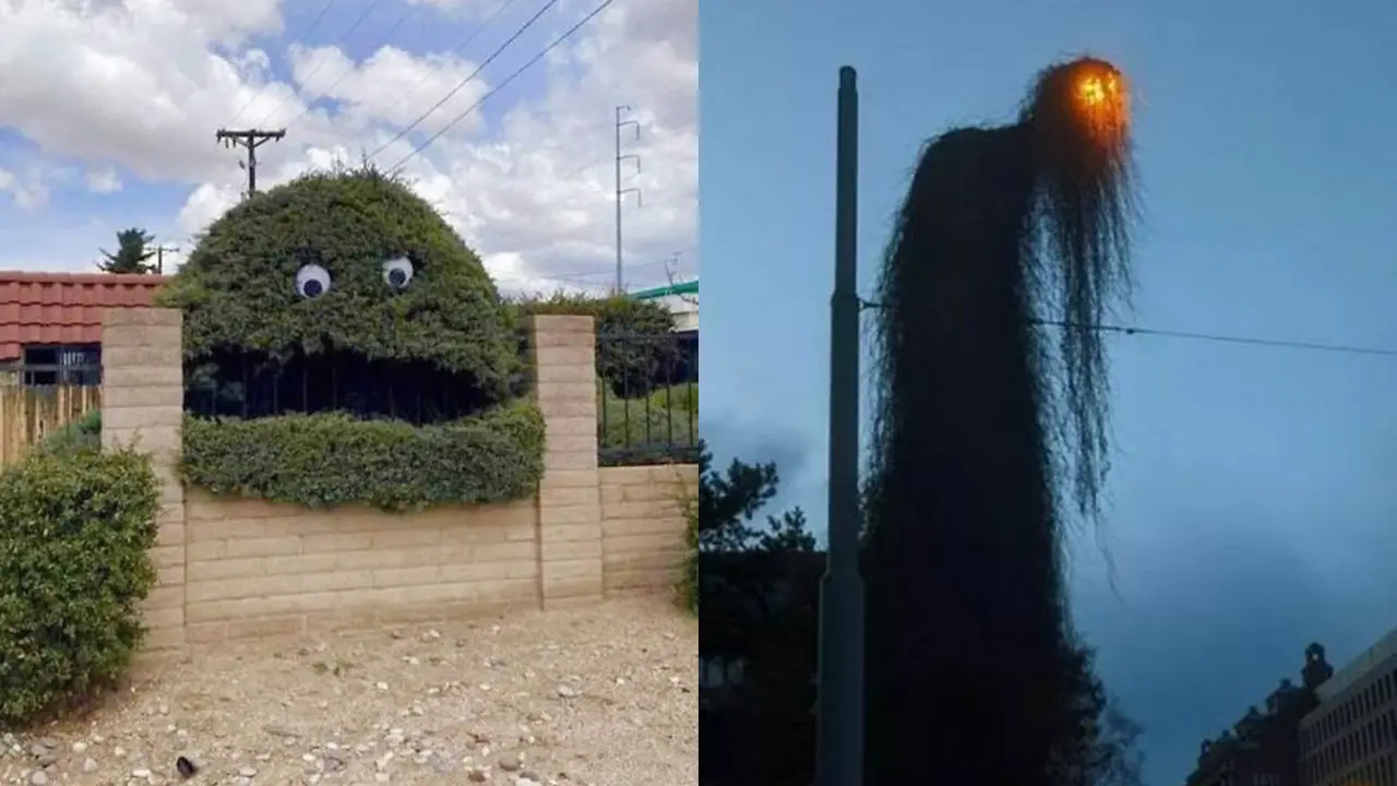 Desain Taman Nyeleneh Mirip Monster