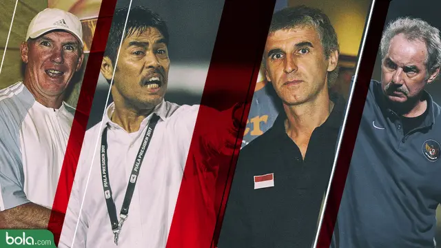 Trivia Pelatih Timnas Indonesia di Piala AFF