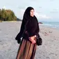 Cinta Penelope juga memutuskan untuk berhijab belum lama ini. Dan sekarang ini bukan hanya penampilannya yang semakin adem dilihat, namun Cinta Penelope juga kerap mengikuti kegiatan yang religius. (Instagram/princess_cintapenelope)