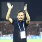 Pelatih Persikabo 1973, Djadjang Nurdjaman. (Nandang Permana/Bola.com)