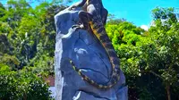 Patung Biawak Wonosobo Viral, Bagaimana Hukum Makan Dagingnya, Benarkah Halal seperti Dhab? Simak Penjelasan UAS
