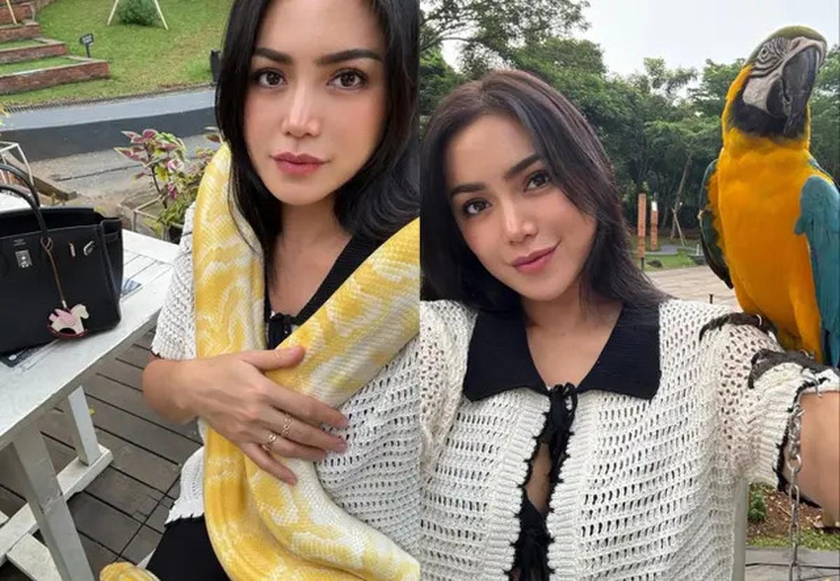 Foto-Foto Jessica Iskandar dan Vincent Verhaag Ajak Anak ke Kebun Binatang, Sederhana Tapi Bikin Bahagia