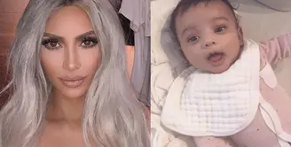 Kim Kardashian kembali mengunggah foto menggemaskan anak ketiganya, Chicago West. (instagram/kimkardashian)