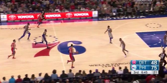 VIDEO: Kumpulan Aksi Slam Dunk Terbaik Poin Guard Philadelphia 76ers, Ben Simmons di NBA