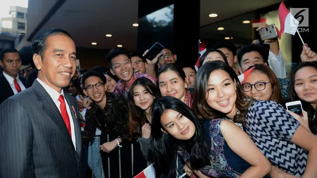 Tiba di Sydney, Jokowi Disambut Meriah Para WNI