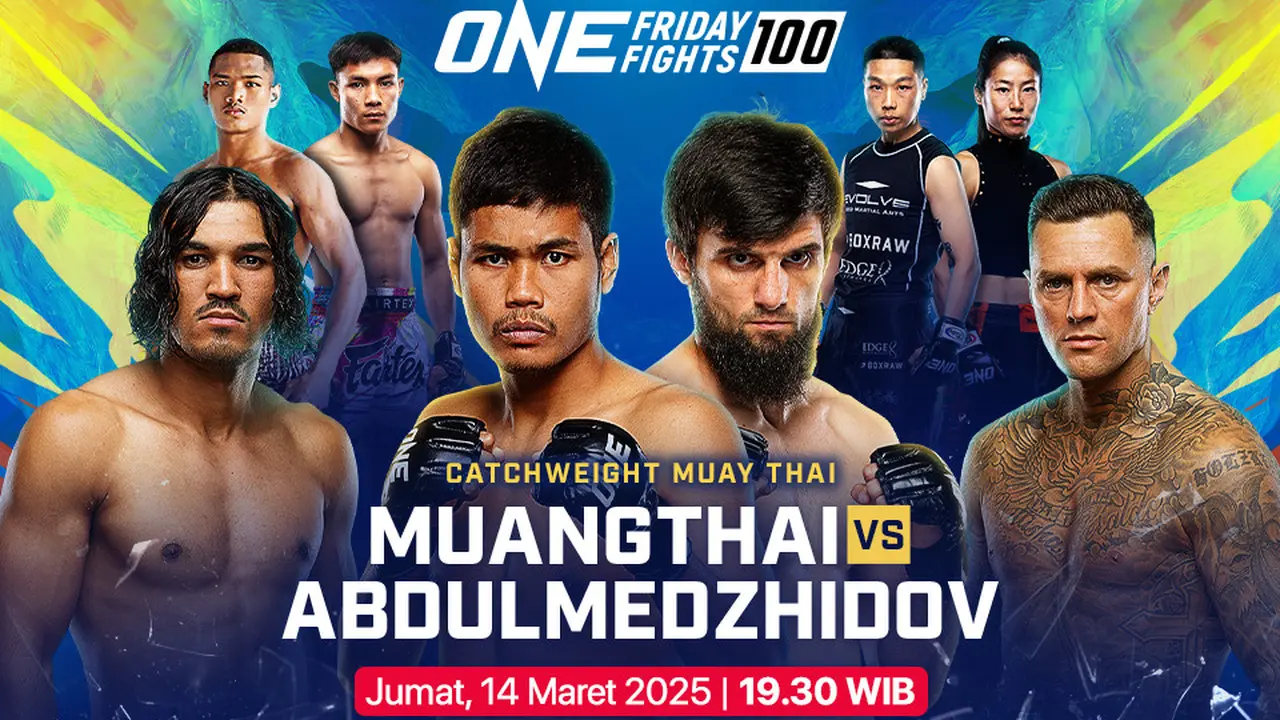 Siaran Langsung ONE Championship: ONE Friday Fights 100 di Vidio