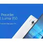 Lumia 950 merupakan smartphone Lumia pertama yang berbasis Windows 10