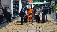 Polisi Ungkap Jaringan Pengedar 1,4 Ton Ganja dalam Limbah Ikan Asin