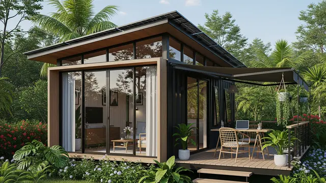 Tipe Rumah Hemat Listrik untuk Gen Z Pekerja Remote/Foto:AI Generated