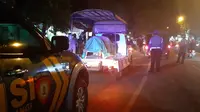Beri Shock Therapy, Gugus Tugas Covid-19 Banyuwangi Patroli Bawa Keranda Mayat