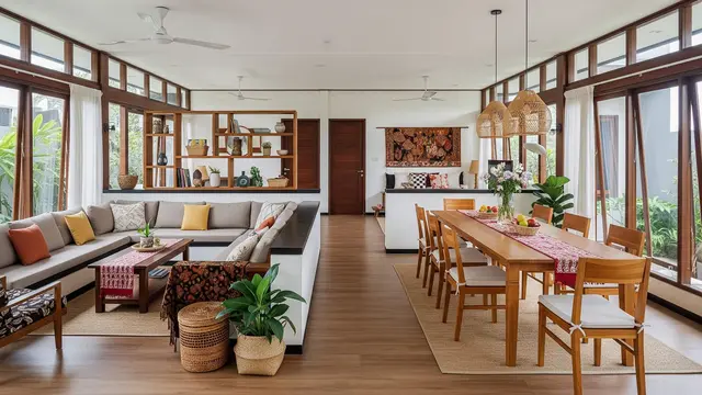 Ide Desain Rumah Semi Permanen yang Tetap Nyaman untuk Keluarga Besar