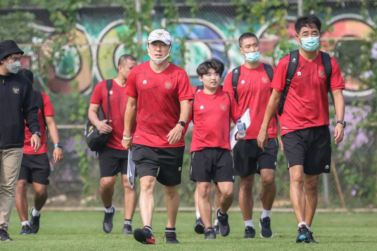 Foto: Latihan Pungkasan Timnas Indonesia Menjelang Kualifikasi Piala AFC 2023 Melawan Taiwan