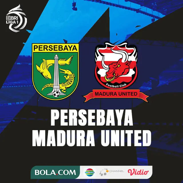BRI Liga 1 - Persebaya Surabaya Vs Madura United
