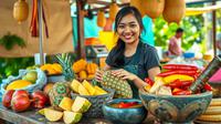 resep bumbu rujak buah ©Ilustrasi dibuat AI