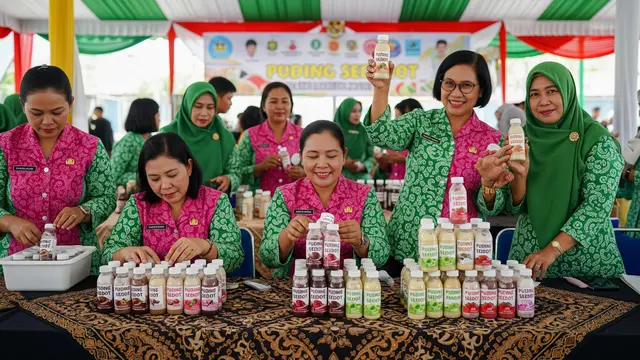 Ide Jualan Camilan untuk Ibu PKK 2026 Puding Sedot