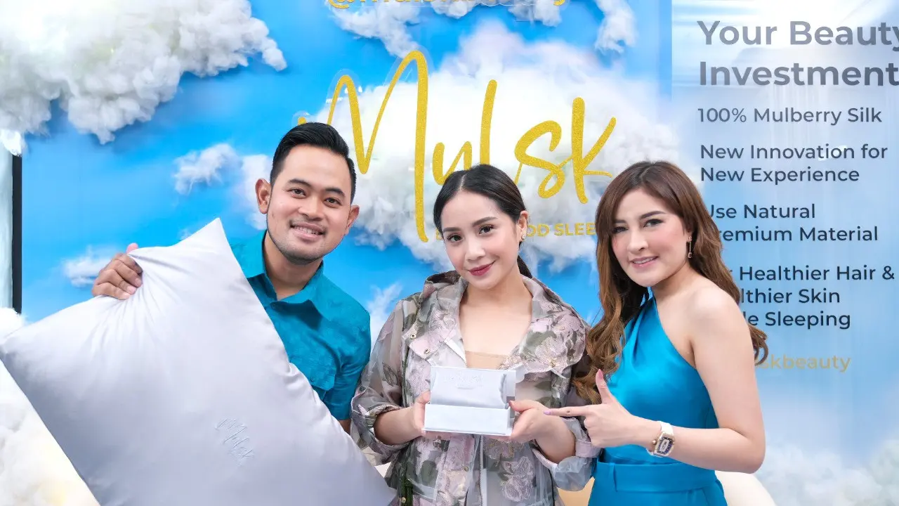 Nagita Slavina, Shandy Purnamasari dan Gilang Widya Pramana