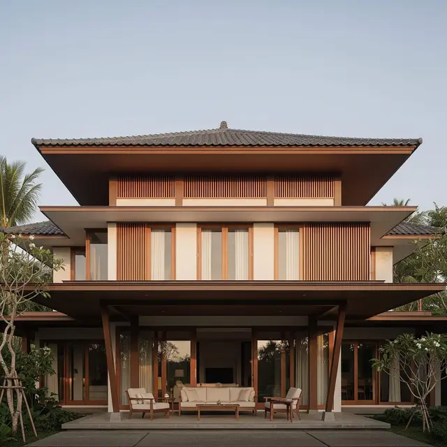 Rumah Compact Bergaya Jepang untuk Hidup Simpel dan Tenang
