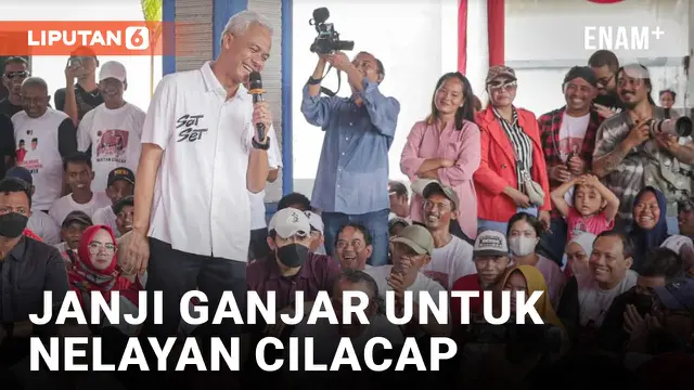 Ganjar Pranowo Berdialog Langsung dengan Nelayan di Cilacap