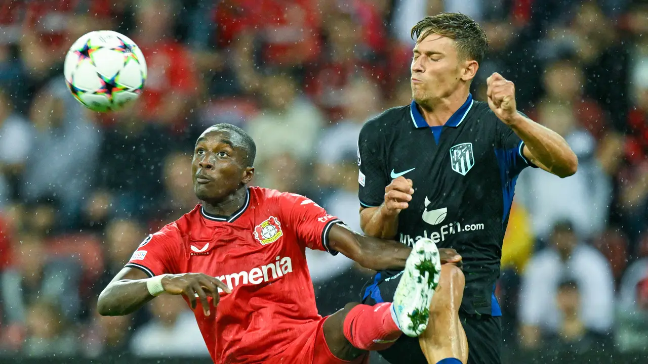 Bayer Leverkusen vs Atletico Madrid di Liga Champions