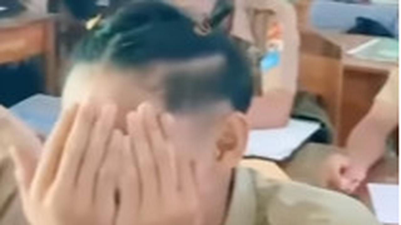Bukan Dicukur, Ibu Guru Cantik ini Punya Cara Unik Beda Sendiri Hukum Siswa Berambut Gondrong
