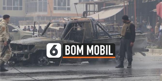 VIDEO: Bom Mobil Meledak di Kabul Saat Rombongan Anggota DPR Melintas