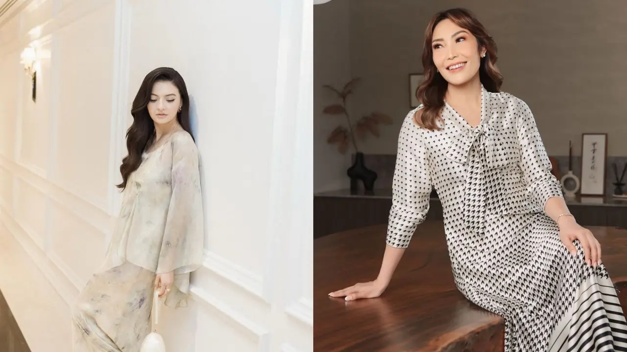 Inspirasi Baju Lebaran Timeless ala Selebriti Tanah Air