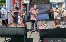 Kejari Madiun Musnahkan 1,1 Kg Sabu, Wujud Komitmen Berantas Narkoba