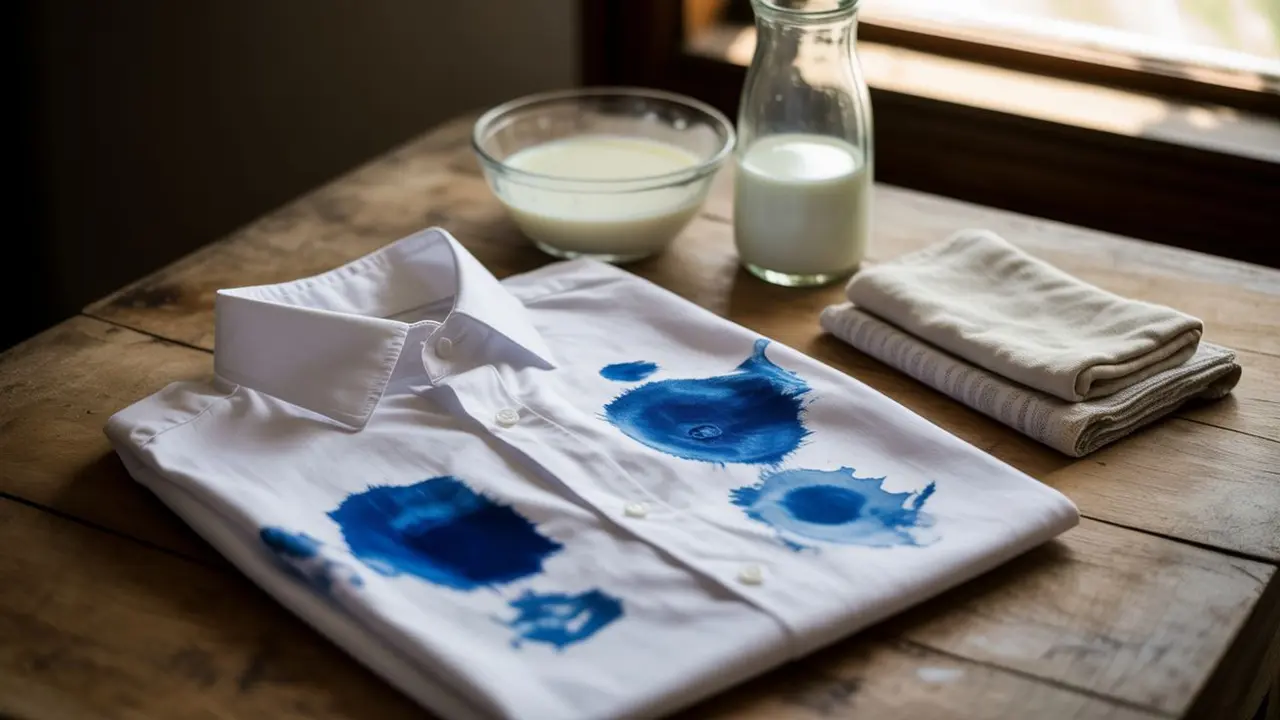 cara menghilangkan noda tinta di baju