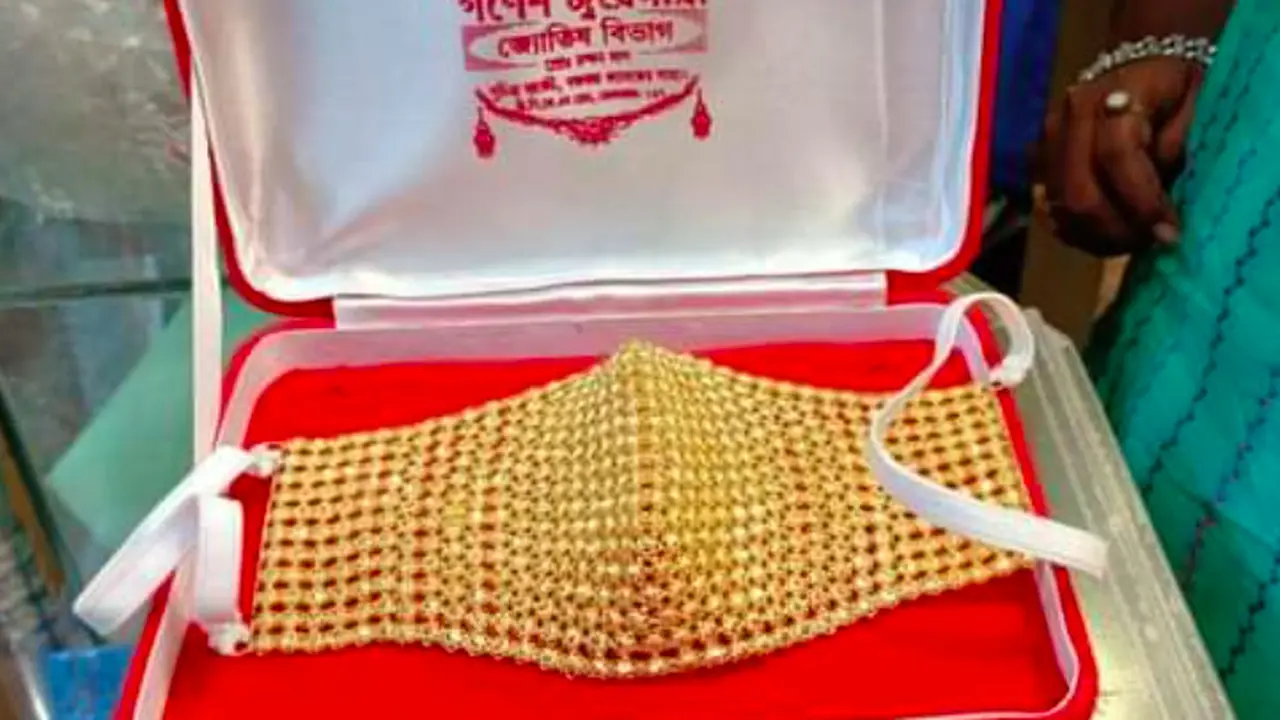 masker emas