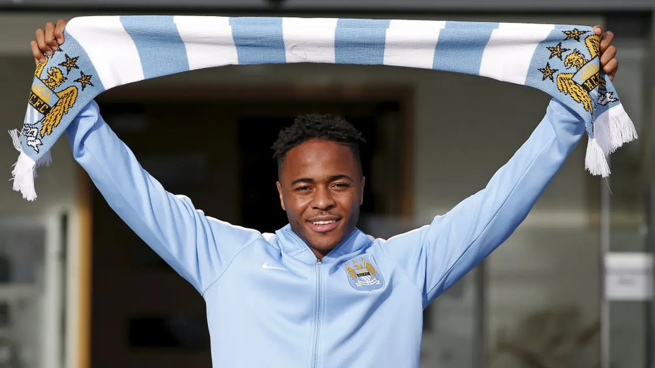 Raheem Sterling gabung Manchester City (Reuters)