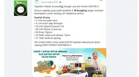 Penelusuran klaim pendaftaran pembagian hadiah dari BSI,