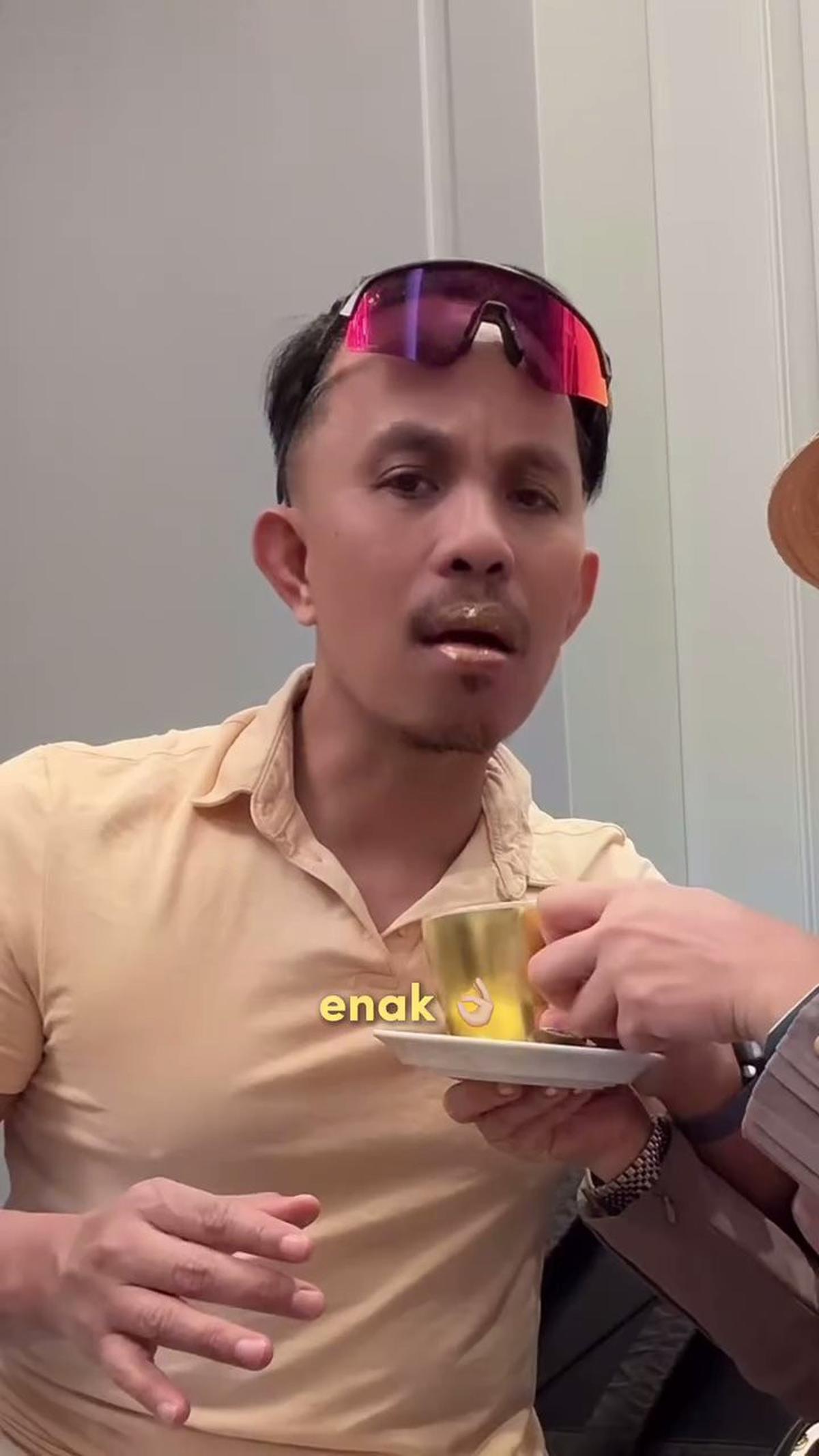Lenggogeni Faruk dan Suami Review Kopi Harga 5 Juta, Ada Emas 24 Karatnya: Oh My God This Is So Coffee