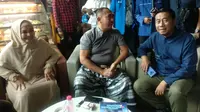 Pernyataan tim pemenangan kubu Mulfachri Harahap pada Kongres PAN di Kendari, Senin (10/2/2020).(Liputan6.com/Ahmad Akbar Fua)