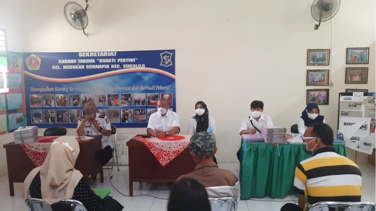 Percepat Pendaftaran Tanah, Kantah Kota Surabaya II Gandeng Masyarakat Pasang Patok Tanda Batas Tanah