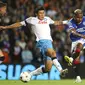 Bek Napoli asal Korea Selatan, Kim Min-jae dalam laga kontra Glasgow Rangers di ajang Liga Champions 2022/2023. (AP Photo/Scott Heppell)