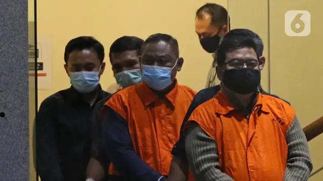 Tersangka OTT Pejabat Kemensos