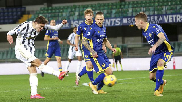 FOTO: Cristiano Ronaldo Sumbang Gol, Juventus Gagal Taklukkan Verona