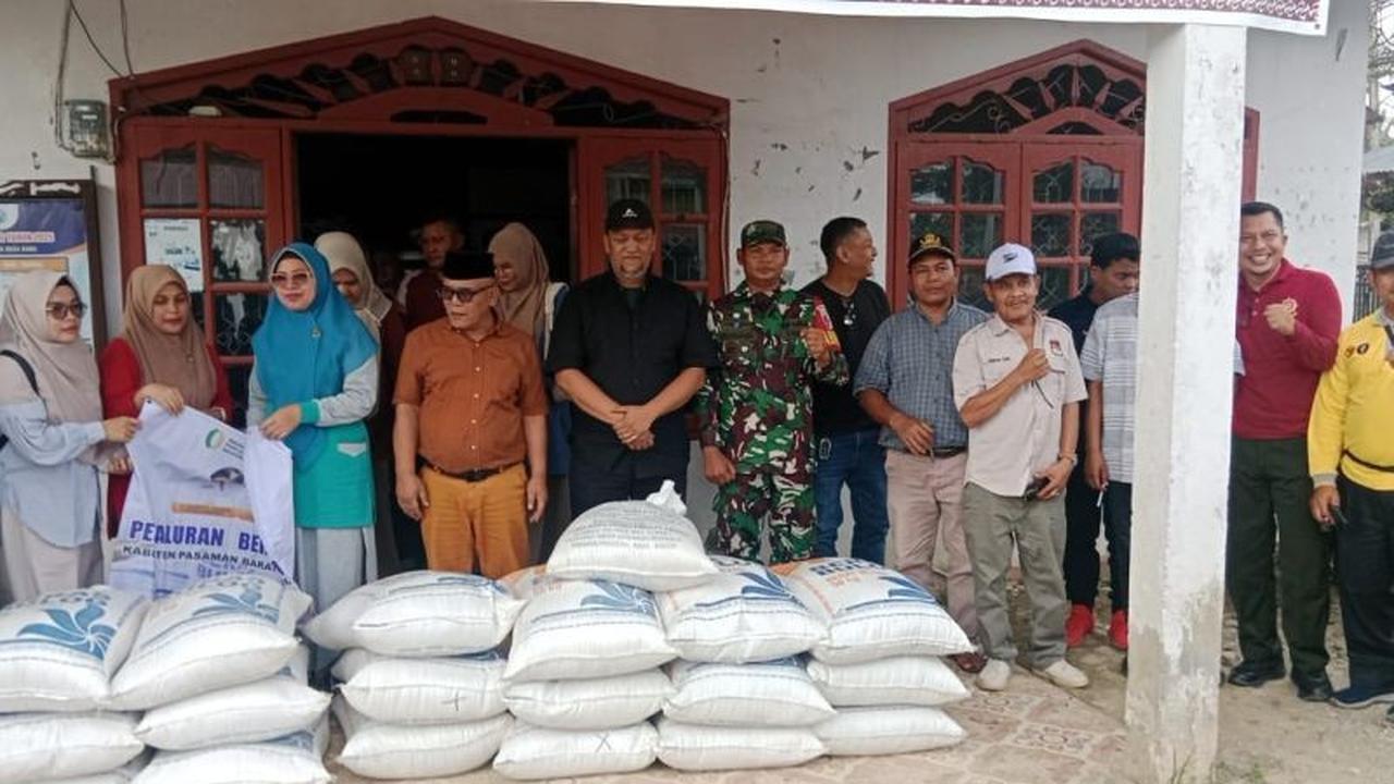 Pemkab Pasaman Barat Percepat Distribusi 7,84 Ton Bantuan Beras Pasaman Barat untuk Korban Banjir