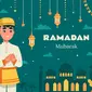 Ilustrasi Ramadan, Ramadhan. (Image by Freepik)