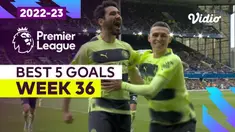 Berita video 5 gol terbaik Liga Inggris pekan 36, salah satunya tendang bebas Trent Alexander-Arnold