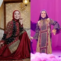 Bak artis Bollywood, penampilan Lesti Kejora yang bikin pangling tuai pujian. (Instagram/dini_azzahra89).
